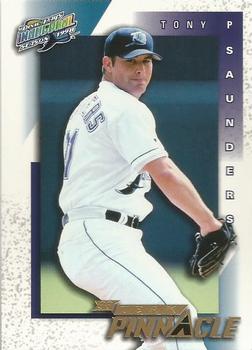 1998 Pinnacle Tampa Bay Devil Rays Team Pinnacle Collector's Edition #8 Tony Saunders Front