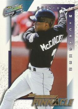 1998 Pinnacle Tampa Bay Devil Rays Team Pinnacle Collector's Edition #24 Quinton McCracken Front