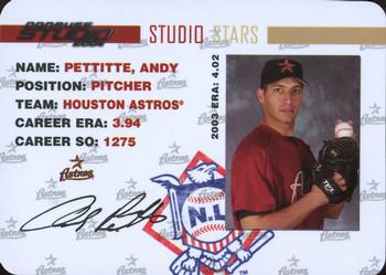 2004 Donruss Studio - Stars #SS-4 Andy Pettitte Front