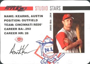 2004 Donruss Studio - Stars #SS-7 Austin Kearns Front