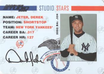 2004 Donruss Studio - Stars #SS-14 Derek Jeter Front