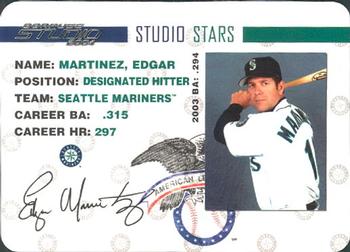 2004 Donruss Studio - Stars #SS-15 Edgar Martinez Front