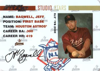 2004 Donruss Studio - Stars #SS-25 Jeff Bagwell Front