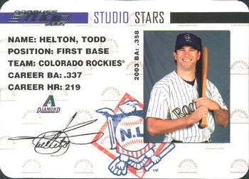 2004 Donruss Studio - Stars #SS-48 Todd Helton Front