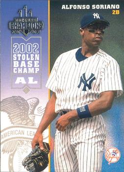 2003 Donruss Champions #168 Alfonso Soriano Front