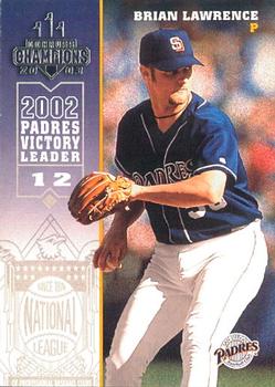 2003 Donruss Champions #214 Brian Lawrence Front