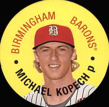 2017 Topps Heritage Minor League - 1968 Topps Discs #68TDC-9 Michael Kopech Front