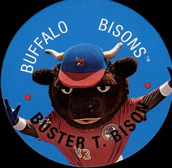 2017 Topps Heritage Minor League - 1968 Topps Discs #68TDC-33 Buster T. Bison Front