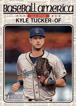 2017 Topps Heritage Minor League - Baseball America All-Stars #BA-KT Kyle Tucker Front