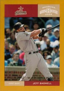 2004 Donruss Team Heroes - Showdown Gold #176 Jeff Bagwell Front