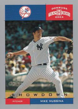 2004 Donruss Team Heroes - Showdown Silver #281 Mike Mussina Front