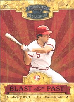 2004 Donruss Throwback Threads - Blast From the Past #BP-14 Johnny Bench Front