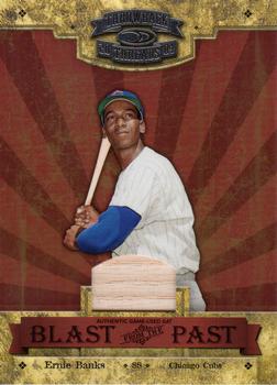 2004 Donruss Throwback Threads - Blast From the Past Material Bat #BP-8 Ernie Banks Front