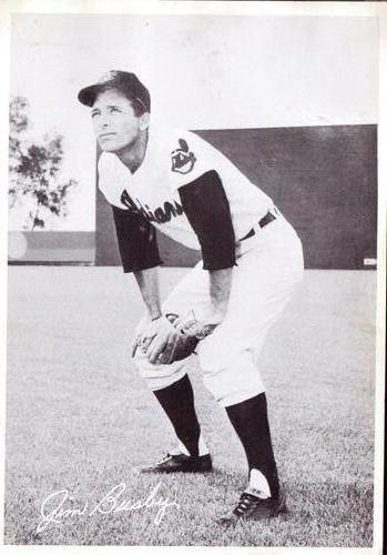 1957 Sohio Cleveland Indians #NNO Jim Busby Front