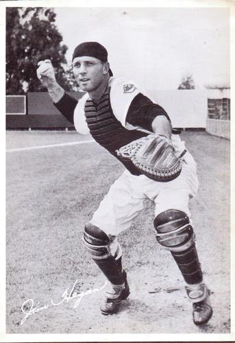 1957 Sohio Cleveland Indians #NNO Jim Hegan Front