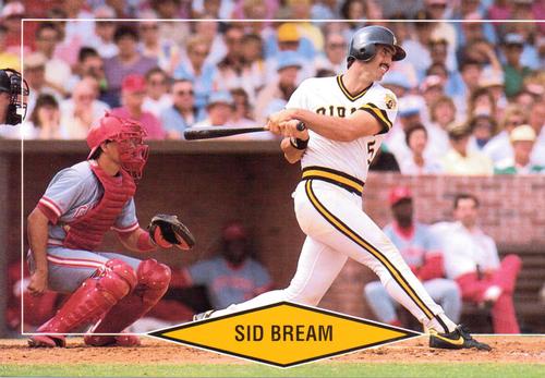 1990 Homers Cookies Pittsburgh Pirates #NNO Sid Bream Front