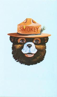 1988 Los Angeles Dodgers Record-Breakers Smokey #NNO Smokey Bear Front