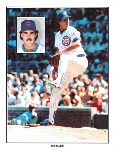 1986 Unocal 76 Chicago Cubs #NNO Jay Baller Front