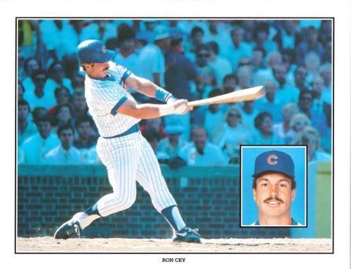 1986 Unocal 76 Chicago Cubs #NNO Ron Cey Front
