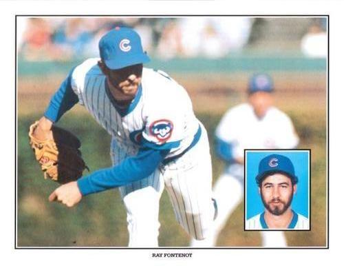 1986 Unocal 76 Chicago Cubs #NNO Ray Fontenot Front