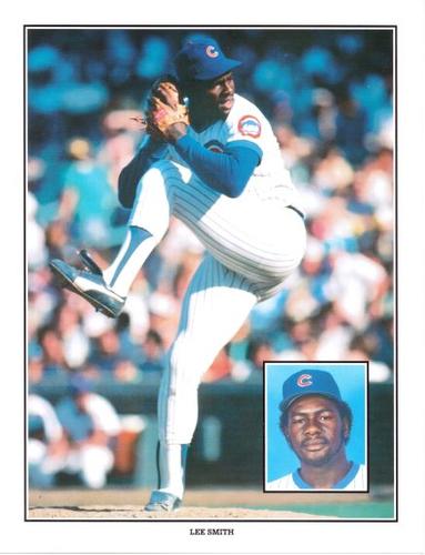 1986 Unocal 76 Chicago Cubs #NNO Lee Smith Front