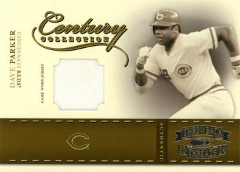 2004 Donruss Throwback Threads - Century Collection Material #CC-16 Dave Parker Front
