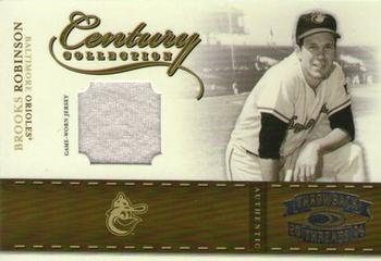 2004 Donruss Throwback Threads - Century Collection Material #CC-9 Brooks Robinson Front