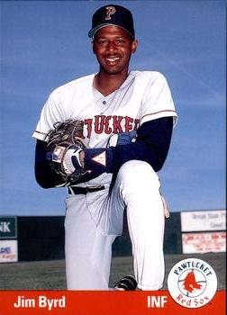1993 Ballpark Cards Pawtucket Red Sox #5 Jim Byrd Front