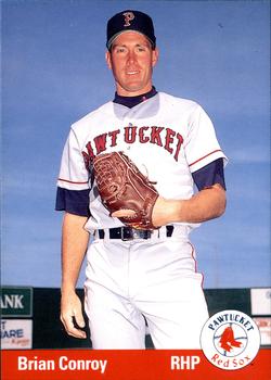 1993 Ballpark Cards Pawtucket Red Sox #8 Brian Conroy Front
