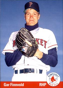 1993 Ballpark Cards Pawtucket Red Sox #9 Gar Finnvold Front