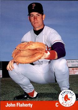 1993 Ballpark Cards Pawtucket Red Sox #10 John Flaherty Front