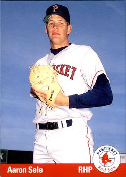 1993 Ballpark Cards Pawtucket Red Sox #21 Aaron Sele Front
