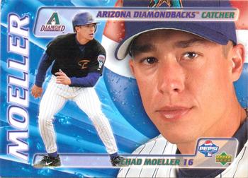 2003 Upper Deck Pepsi Arizona Diamondbacks #3 Chad Moeller Front