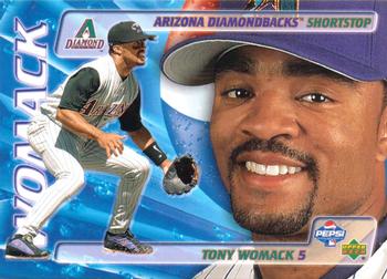2003 Upper Deck Pepsi Arizona Diamondbacks #6 Tony Womack Front