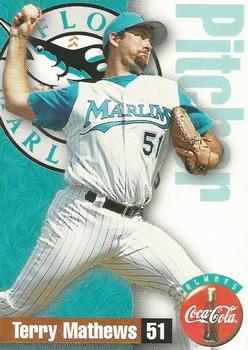 1995 Publix Florida Marlins #NNO Terry Mathews Front