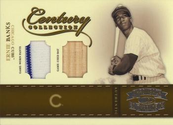 2004 Donruss Throwback Threads - Century Collection Material Combo #CC-23 Ernie Banks Front