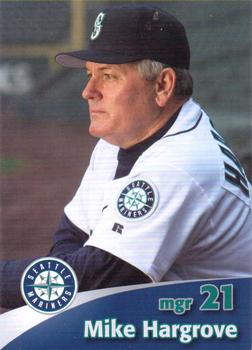 2005 Cloverdale Meats Seattle Mariners #1 Mike Hargrove Front