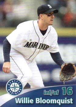 2005 Cloverdale Meats Seattle Mariners #3 Willie Bloomquist Front