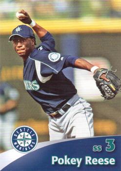 2005 Cloverdale Meats Seattle Mariners #18 Pokey Reese Front