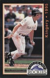 1995 Colorado Rockies Police #NNO Mike Kingery Front