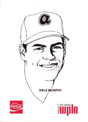 1978 Coca-Cola Atlanta Braves #NNO Dale Murphy Front