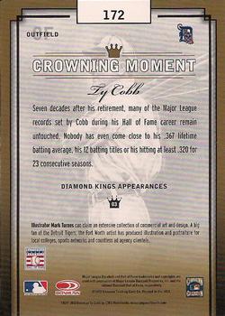 2003 Donruss Diamond Kings #172 Ty Cobb Back