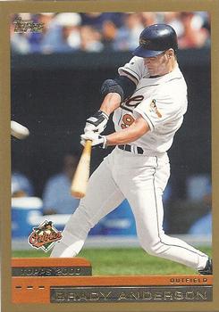 2000 Topps - Pre-Production #PP1 Brady Anderson Front