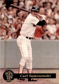 1993 Front Row Premium All-Time Greats Carl Yastrzemski #5 Carl Yastrzemski Front