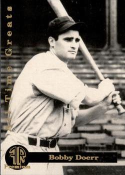 1993 Front Row Premium All-Time Greats Bobby Doerr #5 Bobby Doerr Front