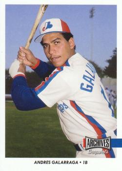 2017 Topps Archives Snapshots #AS-AG Andres Galarraga Front
