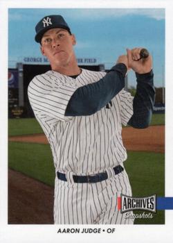 2017 Topps Archives Snapshots #AS-AJ Aaron Judge Front