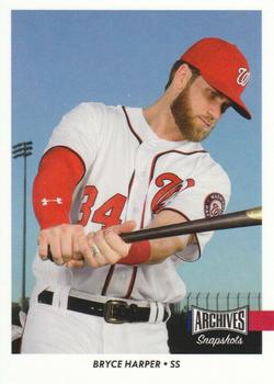 2017 Topps Archives Snapshots #AS-BH Bryce Harper Front