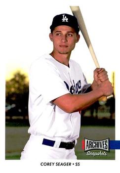 2017 Topps Archives Snapshots #AS-CS Corey Seager Front