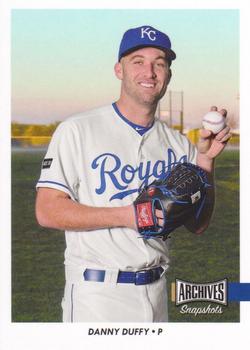 2017 Topps Archives Snapshots #AS-DD Danny Duffy Front